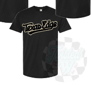 Load image into Gallery viewer, Black - Sports Academy Edge Baseball Team T-Shirts Youth
