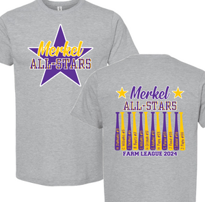 Farm All Star Roster - Merkel Little League - T-Shirts Infant & Toddler