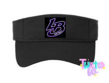 Load image into Gallery viewer, Lady Badgers Softball Visors - Black
