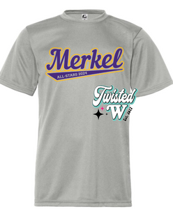 All Stars Merkel Little League Youth - DRI FIT