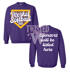 Merkel Softball 2025 - Adult Sweatshirts