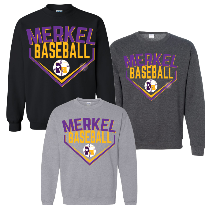 Merkel Baseball Texas M - Adult Sweatshirts