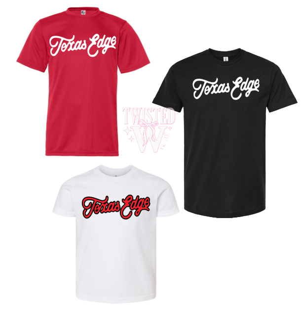 Texas Edge Softball Team T-Shirts Adult