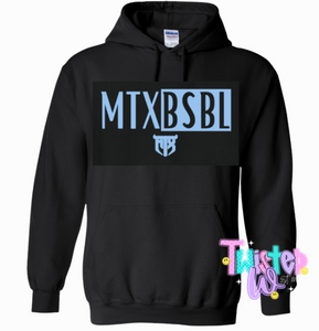MTX BSBL Team Toddler Hoodies