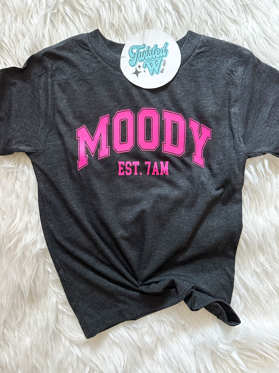 Moody Est. 7am tees • Vinyl tees