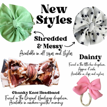 Load image into Gallery viewer, Bright Velvet Multicolor Tie dye Bows
