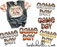 Load image into Gallery viewer, Game Day tees • Sublimation • Baseball, Softball, Volleyball, Basketball, Football, Soccer
