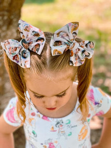 Princess Faces • Velvet Bows