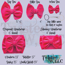 Load image into Gallery viewer, Bright Velvet Multicolor Tie dye Bows
