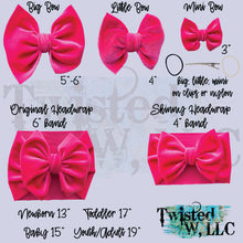 Load image into Gallery viewer, Hot Pink Velvet Bows
