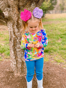 Distressed Hot Pink Bows