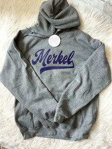 Merkel Softball • Grey • Team Adult Hoodies