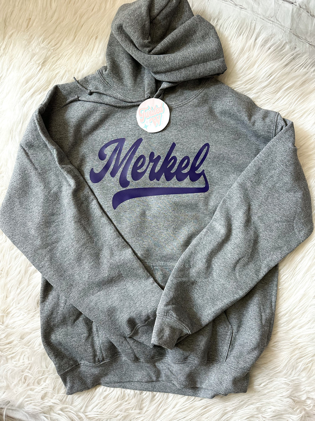 Merkel Softball • Grey • Team Adult Hoodies