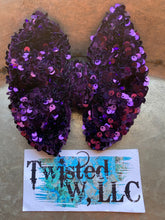 Load image into Gallery viewer, Purple Glam • Sequin Bows
