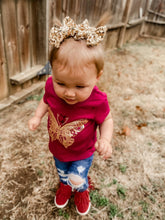 Load image into Gallery viewer, Champagne Pop • Gold Glam • Sequin Bows
