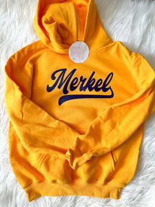 Merkel Softball • Gold • Team Youth Hoodies