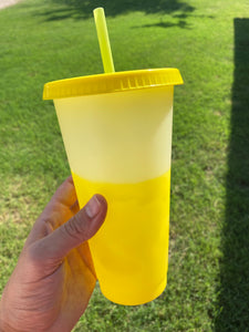 Reusable Color Changing Cold Cups - Unbranded