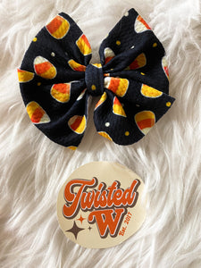 Candy Corn Bows