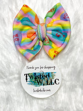 Load image into Gallery viewer, Neon Velvet Conversation Heart Bows • Valentine&#39;s Day
