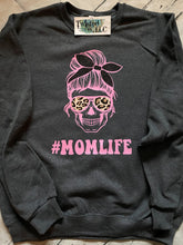 Load image into Gallery viewer, Skull Mom Life • Vinyl • Any colors and patterns
