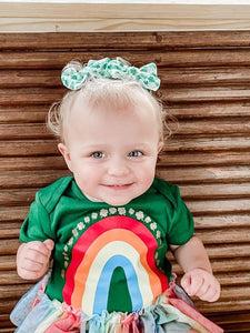 Lucky Shamrock bows • St. Patricks Day