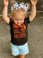 Load image into Gallery viewer, Hocus Pocus I make {daddy} Brokus t-shirt • Halloween • Personalize
