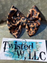 Load image into Gallery viewer, Ready to Ship • Leopard • Swim Bows
