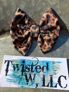 Ready to Ship • Leopard • Swim Bows