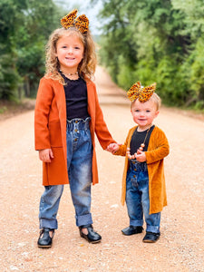 Cheetah Spot Bows • Velvet