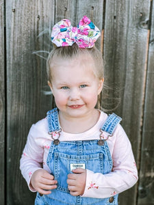 Tropical Velvet Floral Bows